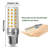 1 x RAW Customer Returns E27 LED warm white 12W corn bulb lamps 3000K 1450LM replaces incandescent bulbs 100W, Edison screw corn cob energy saving lamp bulbs candle light bulb not dimmable - pack of 4 - RRP €18.14