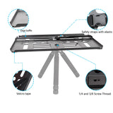 1 x RAW Customer Returns koolehaoda Projector Tray Holder Laptop Stand, for 1 4 -3 8 Tripod Bracket Mounting and Arca Compatible Ball Head - RRP €38.96