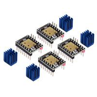 1 x RAW Customer Returns King Print TMC2208 V3.0 Stepper Damper with Heatsink Driver, Replacement Damper for A4988 DRV8825 for 3D Printer 4 Pack  - RRP €22.07