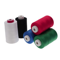 1 x RAW Customer Returns sewfil dacor 120-5 Cones of Polyester Sewing Thread - Pack of 5 spools 5 x 5,000 Meters - Mix 02 RGB - RRP €24.95