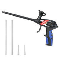 1 x RAW Customer Returns WORKPRO Polyurethane Foam Gun, Teflon Coated Professional Foam Guns with Stainless Steel Nozzle - RRP €24.58