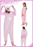 1 x RAW Customer Returns RandWind Animal Children s Onesie Halloween Costumes Animals Sleeping Pajamas KidPinkStitch-120  - RRP €28.99