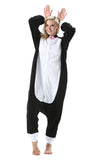 1 x RAW Customer Returns SimZoo Animal Onesies Costume Cosplay Pajamas Unisex Adult Carnival Halloween New Black Cat S 140-155CM  - RRP €28.61