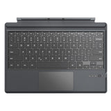 1 x RAW Customer Returns MoKo Wireless Keyboard Compatible with Surface Pro 7 Plus Surface Pro 7 Pro 6 Pro 5 Pro 4 Pro 3, Bluetooth Keyboard with Two Buttons Built-in Rechargeable Battery, Gray - RRP €61.95