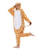 1 x RAW Customer Returns SIYUE Onesie Costume Giraffe Pajamas Relaxo Adult Animal Relax Costume Women s Carnival Halloween Pajamas Cosplay Jumpsuit Carnival CJL-M - RRP €29.24