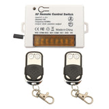 1 x RAW Customer Returns ThisRC 2 Channel Radio Relay Remote Control Switch RF DC 5V 12V 24V 30V 10A Relay Receiver with 2 Transmitters, Key Chain, Large Terminal Easy Wiring - RRP €21.99