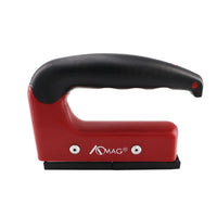 1 x RAW Customer Returns Rubber grip magnet 72.6 kg strong magnet with handle - RRP €39.99