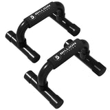 2 x RAW Customer Returns 5BILLION Set of 2 Push-Up Handles Push Up Bars Stand - Home Gym Exercise Training - Good for Your Muscle-Ups Pull-Ups - Foam Grip Black  - RRP €37.36