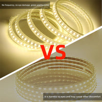 1 x RAW Customer Returns pcning 3M LED Strip 230V direct connection 4000K white strip, SMD 5730 120 leds m IP67 waterproof stripes tape white, 3  - RRP €25.2