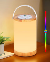 2 x RAW Customer Returns Alinana LED bedside lamp touch dimmable, children s bedside lamp with 8 colors and 4 modes, 2200mAh battery operated USB wireless bedside lamps for bedroom, living room - RRP €37.24