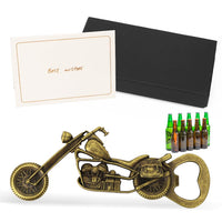 3 x Brand New Punvot Motorcycle Bottle Opener, Motorcycle Beer Opener, With Beautiful Gift Box and Greeting Card, Gifts for Motorcyclists Christmas Gifts Birthday Gift for Men, Dad, Husband, Boyfriend, Grandpa - RRP €61.2