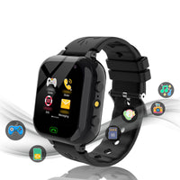 1 x RAW Customer Returns MiracDan Smartwatch Children, Children s Smartwatch with SIM Card with Game Function, SOS, Camera, Music, Pedometer, Flashlight, Alarm Clock, Smartwatch Children with SIM Card Toy Gift 4-12 Years - RRP €39.99