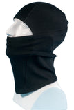 1 x RAW Customer Returns Merino Wool Balaclava Thermal Face Mask - 100 Merino with 230gsm base layer. Warm, breathable and wind-resistant. Finely knitted balaclava suitable for winter and summer. Black  - RRP €28.19