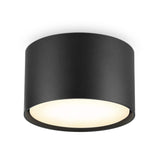 1 x RAW Customer Returns BOYIR LED surface-mounted spotlight ceiling spotlight flat LED GX53 6W 230V ceiling light black neutral white 4000K surface-mounted spot round surface-mounted light ceiling lamp made of aluminum ceiling spots 84x50mm - RRP €18.99