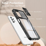 1 x Brand New Mkej Case for Samsung Galaxy A23 4G 5G Case with camera protection, anti-scratch transparent PC back TPU hybrid military standard protection shockproof phone case for Samsung A23 4G 5G - RRP €21.6