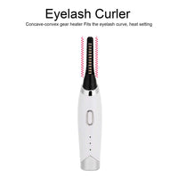 2 x Brand New Electric Eyelash Curler Electric Eyelash Curler with 3 Temperature Speeds Heats Quickly Natural and Durable Eye Beauty Makeup Tool Eyelash Bending Tools - RRP €34.8