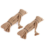 1 x RAW Customer Returns 2X 10M Bondage Rope Set Soft SM Bondage Set Toys for Couples Bondage Games, Made of Hemp Roluck Brown  - RRP €23.18