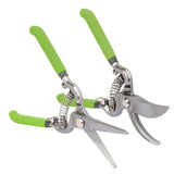 1 x RAW Customer Returns WORKPRO garden shears set 2-piece plant shears 205mm, tree shears, rose shears, flower shears for gardening - RRP €11.71