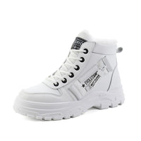 1 x RAW Customer Returns Yeeteepot Women s Winter Boots Warm Snow Shoes Ankle Boots Casual Walking Boots Non-slip Hiking Boots White 38 EU 39 CN - RRP €45.99