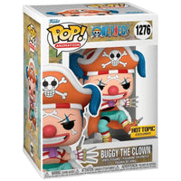 1 x RAW Customer Returns FunkoPop One Piece 1276 Buggy The Clown Sticker Special Edition FUN66428  - RRP €27.73