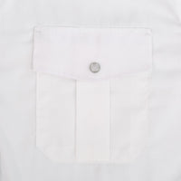 1 x Brand New Coevals Club Men s Casual Snap Fasteners Solid Color Suit Regular Fit Short Sleeve Easy-Iron Leisure Traditional Shirt White 5 L  - RRP €31.75