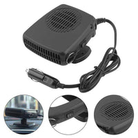 1 x RAW Customer Returns WANYIG Car Window De-icer Heater Fan 12V 150W Heating Cooling Defroster Demister Windshield Portable With 360 Adjustable and 1.5 m Cable - RRP €19.99