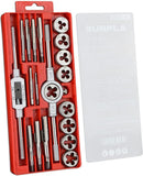 1 x RAW Customer Returns Gunpla 20-piece high-quality alloy steel tap and drill set, thread cutting set, metric M3-M12 - RRP €22.18