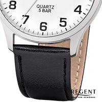 1 x RAW Customer Returns Regent Men s Analogue Shioj. VJ32 Watch with Leather Strap 11110808 - RRP €44.08