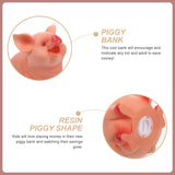 1 x RAW Customer Returns Coin Bank Resin Money Box Cartoon Piggy Bank Coin Money Saving Bank Desktop Decor Birthday Gift Size L - RRP €22.67