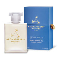 6 x Brand New Aromatherapy Associates Relax Light Relax Shower and Bath Oil, 55 ml - RRP €434.52