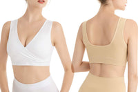 1 x RAW Customer Returns Lemef Maternity Nursing Sleep Bra Seamless Without Underwire 3 Pack - RRP €23.99