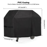 1 x RAW Customer Returns Onlyfire Grill Cover for Weber Genesis II II LX 300 , weatherproof, anti-fading - RRP €36.0