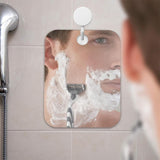 3 x Brand New TUKNN Shaving Mirror Shower Mirror, Anti-Fog Travel Mirror, Large Anti Fog Shaving Mirror for Men and Women, Anti-Fog Shower Mirror, Makeup Mirror for the Shower, Portable, Frameless - RRP €61.2