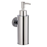 1 x RAW Customer Returns bgl wall mounted soap dispenser, 304 stainless steel, round, chrome color - RRP €18.84