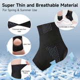 5 x Brand New Daily Ankle Brace.Adjustable Sports Ankle Support, Ultrathin Breathable.Elastic Compression Sprain Ankle Brace with Silicone Pads.Spring Summer Version L  - RRP €42.1