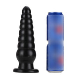 1 x RAW Customer Returns Hrekssi Large XL Anus Stopper Anal Plug Classic Dildos With Strong Suction Cup Large Anal Beads Anal Rod Flexible Anal Dildo Anal Masturbation Butt Plug G-Spot Soft Sex Toys, Black - RRP €35.39