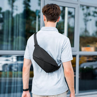 1 x RAW Customer Returns Ultralight Single Shoulder Backpack, Sports Shoulder Bag Men, Multifunction Sling Bag Crossbody Bag for Hiking Cycling Travel Sports - RRP €36.0