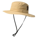 1 x RAW Customer Returns TOP-EX Men s UPF 50 Wide Brim Safari Hat with Sunglasses Holder - UV Protection Fisherman Hat, Waterproof Breathable - Foldable Sun Hat for Outdoor, Hiking, Camping, Fishing Khaki M L - RRP €26.21