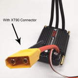 1 x RAW Customer Returns FLYCOLOR 150A ESC 2-6S Waterproof Brushless Electronic Speed Controller with 5.5V 5A BEC and XT90 6.0mm Banana Head Connector for Model Ship RC Boat - RRP €83.7