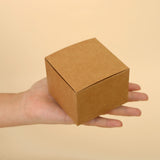 2 x RAW Customer Returns AB Max Brown Cardboard Gift Boxes - Small Box with Lid 8x8x6 cm Cardboard Paper Gift Box for Candles Handmade Soap Parties Wedding Holidays Gift Boxes Packaging Materials Pack of 12 - RRP €45.6