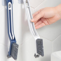 6 x Brand New VIKY Multifunctional floor seam brush, bathroom cleaning brush, 2 in 1 cleaning brush for bathroom gap, groove gap cleaning brush, floor seam brush with clip for bathrooms, kitchens, toilets, floor tiles - RRP €122.4