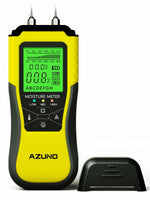 1 x RAW Customer Returns AZUNO moisture meter, pin-type wood moisture meter with battery and LCD display digital moisture meter detector for wood, wall, building materials, plasterboard - RRP €18.8