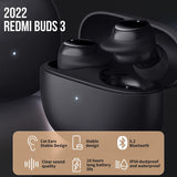 1 x RAW Customer Returns Xiaomi Redmi Buds 3 Lite Wireless Bluetooth 5.2 Headphones, Xiaomi Headphones, 18 Hour Battery, Touch Control, Noise Reduction, Dustproof and Waterproof, Black - RRP €38.56