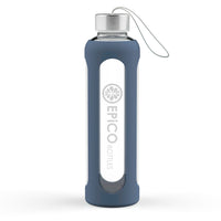 1 x RAW Customer Returns EPiCO BOTTLES Sport glass bottle - drinking bottle glass 550ml with protective silicone cover - dishwasher safe - ideal for on the go, juice, sports and yoga - 100 BPA free - RRP €18.97