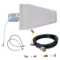 1 x RAW Customer Returns 9dBi Outdoor Antenna Vodafone 5G 698-3700Mhz Antenna Included LTE WiFi RFID Elio Lora 3M Cable ts9 - RRP €38.99