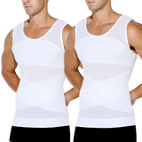 1 x RAW Customer Returns Casey Kevin Shapewear Undershirt Men, Tummy Control Undershirt Men, Compression Underwear Tank Top Men, Compression Shirt Men Body Shaper - RRP €32.99