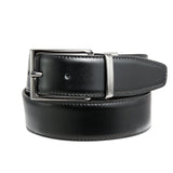 1 x RAW Customer Returns Dautore Men s Belts 100 Genuine Leather, Reversible Black brown, Artisan Product 100 Made in Italy - RRP €24.9