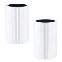 1 x RAW Customer Returns OxoxO 2Pack 411 Replacement Filter,Foldable Particle HEPA and Carbon Replacement Filter Compatible with Blueair Blue Pure 411 411 411 Auto and MINI Air Cleaner Purifier - RRP €27.66