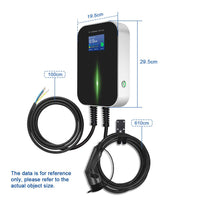 1 x RAW Customer Returns Morec Type 2 Three Phase EV Charging Station 16A EU Standard Charger 11kw IEC 62196-2 Plug with Power Cable to Distribution Box Portable Fast Wall Box 6.1m - RRP €554.62