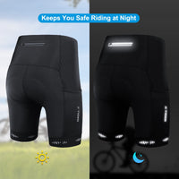 1 x RAW Customer Returns X-TIGER cycling shorts men with 5D seat pad, cycling shorts men breathable quick-drying cycling shorts with 3 pockets - RRP €32.99